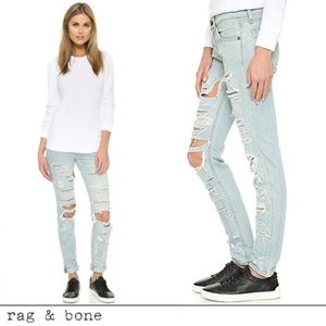 rag & bone The Dre Boyfriend Jean in Thrasher